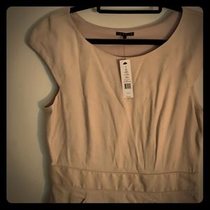 Theory tan beige dress size sz 10 nwt